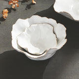 Napa White MARIBELLA DECORATIVE BOWLS, SET OF 2