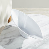 Napa White MADARA OVAL VASE SMALL