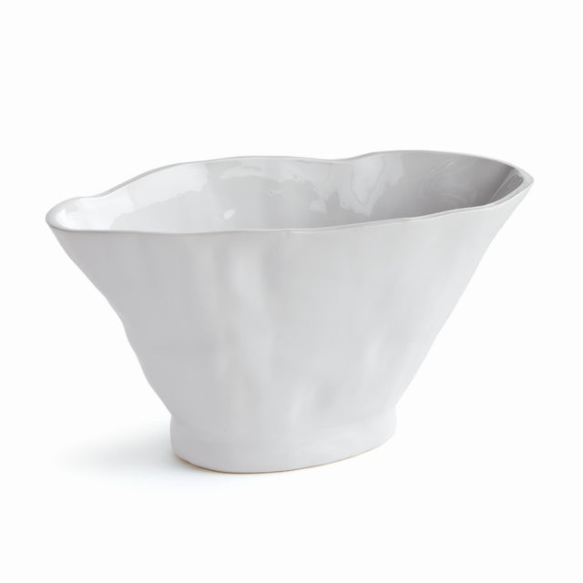 Napa White MADARA OVAL VASE LARGE