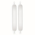 Napa White TALL NARROW MIRRORS, SET OF 2