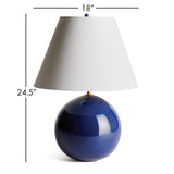 Napa Blue/White Bellamy Lamp
