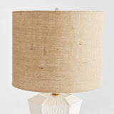 Napa White/Tan Lisha Lamp