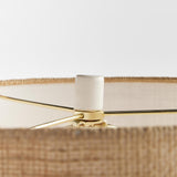 Napa White/Tan Lisha Lamp