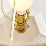 Napa White/Tan Lisha Lamp