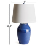 Napa Blue/White Lance Lamp
