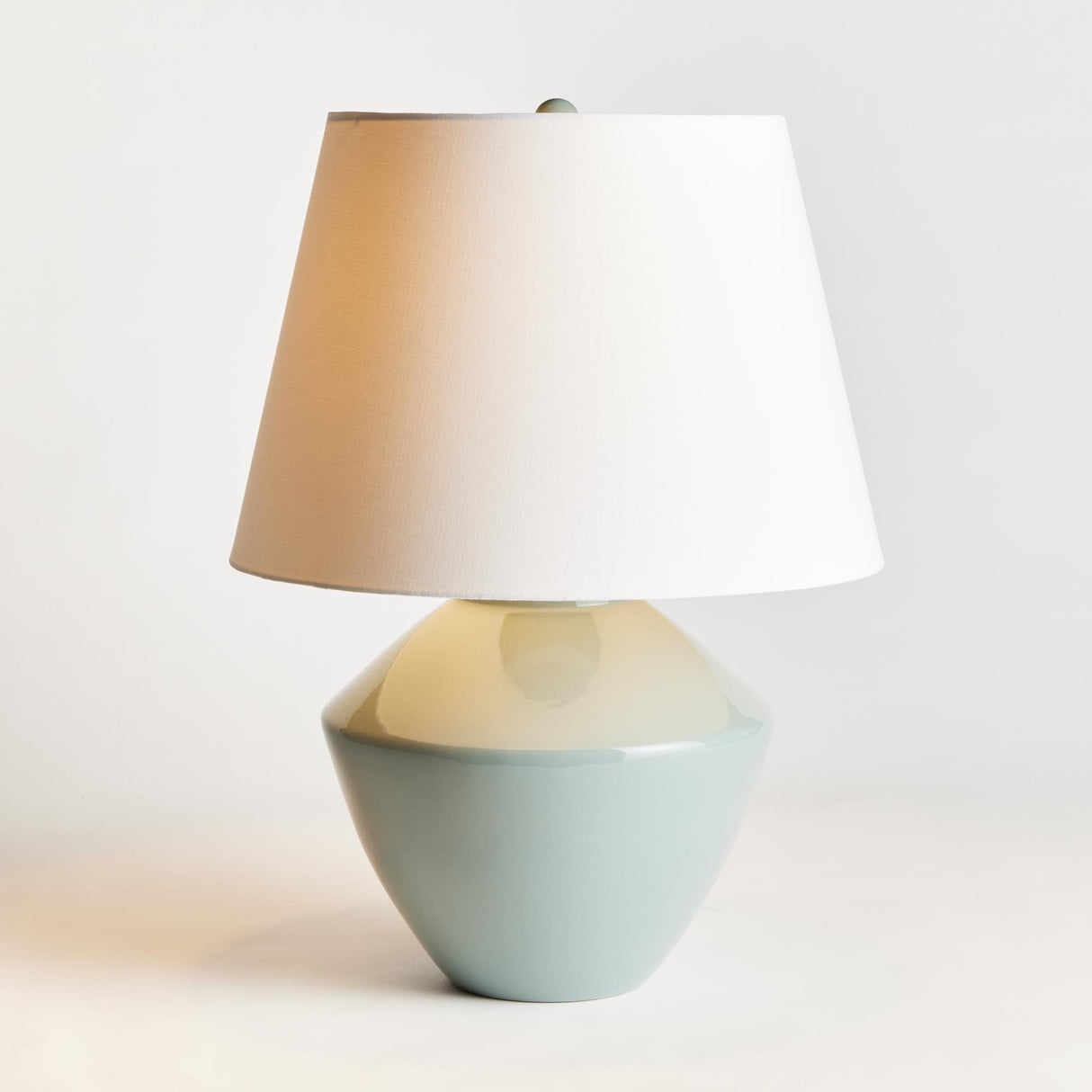 Napa Green/White Clyde Lamp