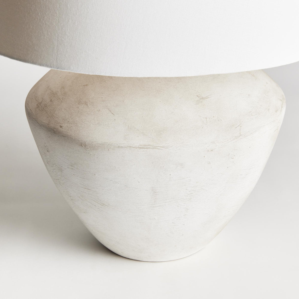 Napa Gray/White Clyde Lamp