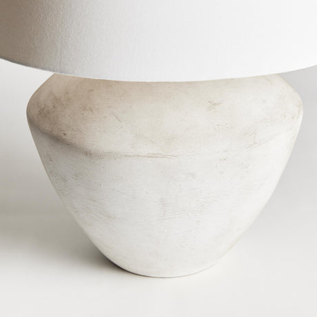 Napa Gray/White Clyde Lamp