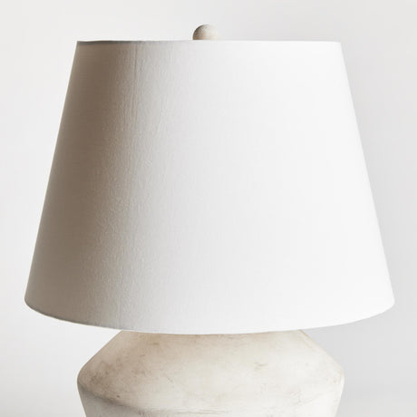 Napa Gray/White Clyde Lamp