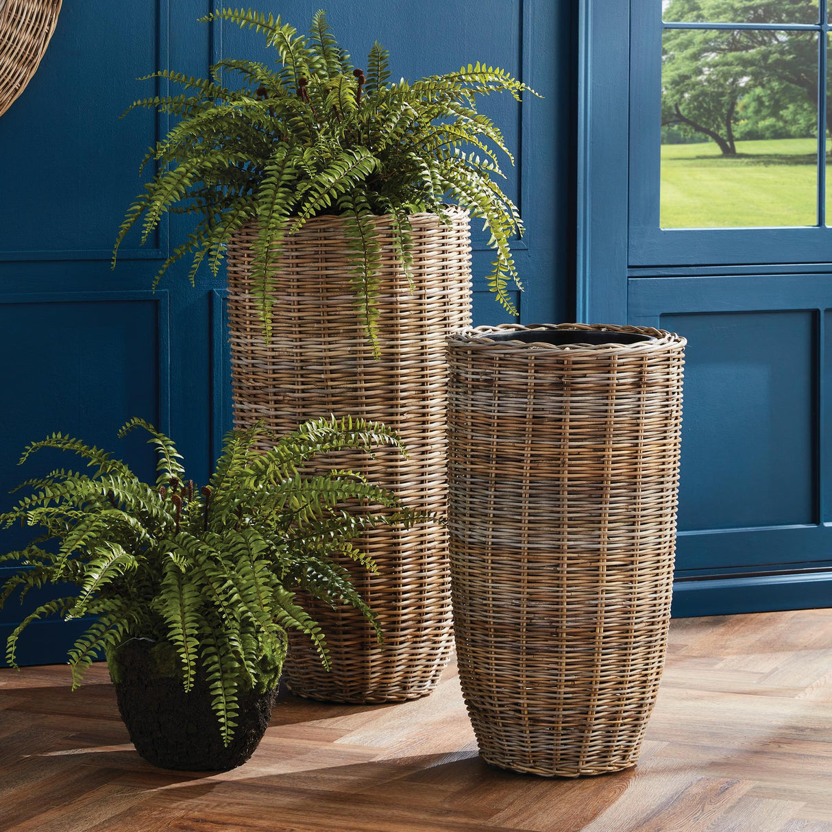Napa Gray LUCAS PLANTER SMALL