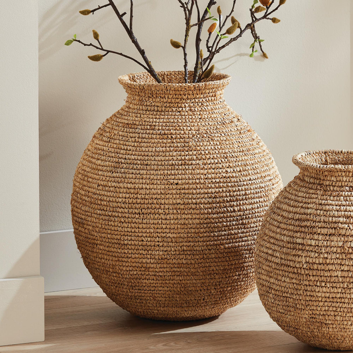 Napa Natural REMI WOVEN VASE LARGE