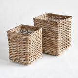 Napa Gray HARRISON PLANTERS, SET OF 2