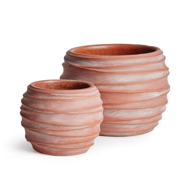 Napa Earthwashed KIPHA POTS, SET OF 2
