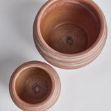 Napa Earthwashed KIPHA POTS, SET OF 2