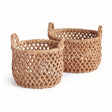 Napa Natural EMLYN BASKETS WITH HANDLES, SET OF 2