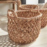 Napa Natural EMLYN BASKETS WITH HANDLES, SET OF 2