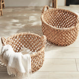 Napa Natural EMLYN BASKETS WITH HANDLES, SET OF 2