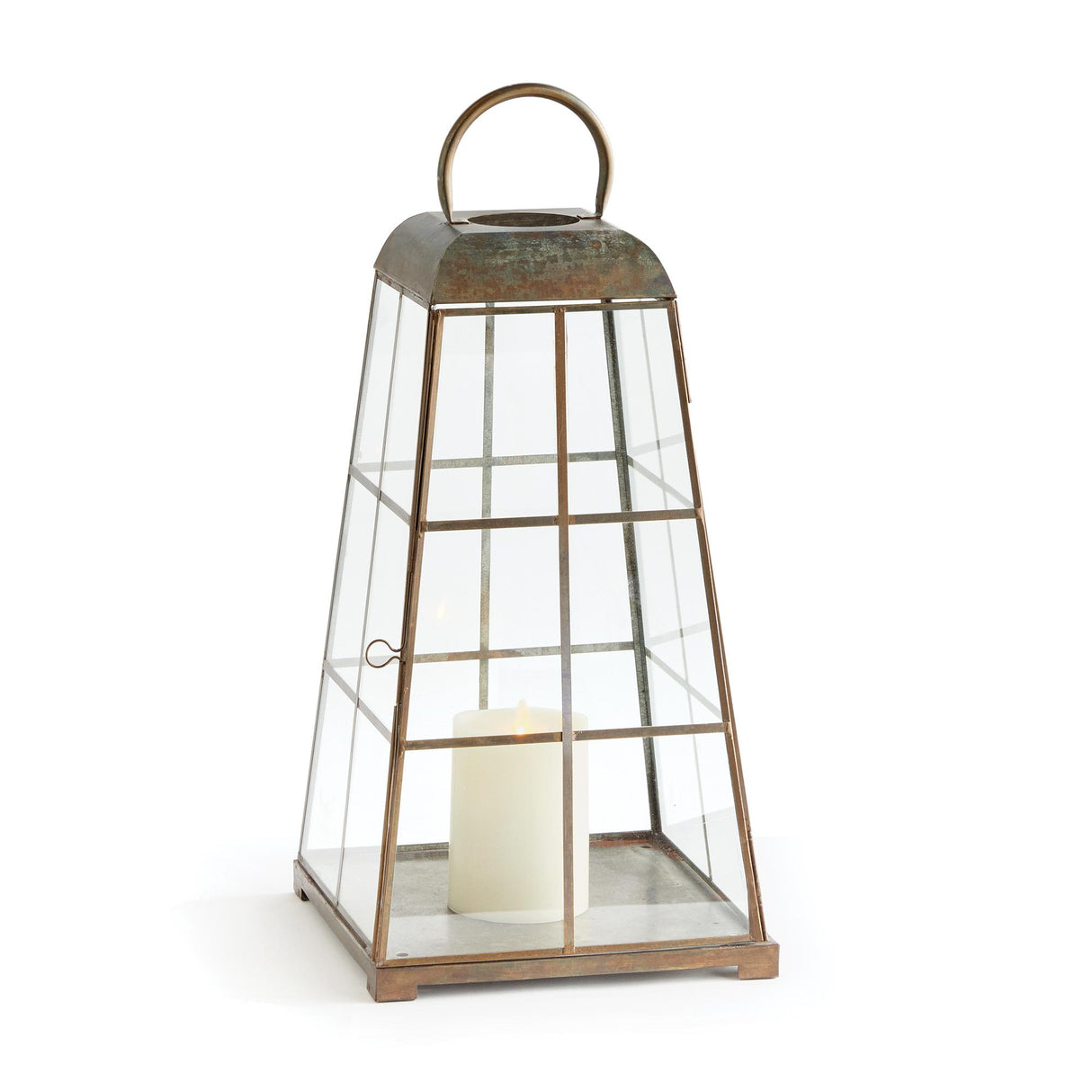 Napa Antique Brass DEXTER LANTERN LARGE