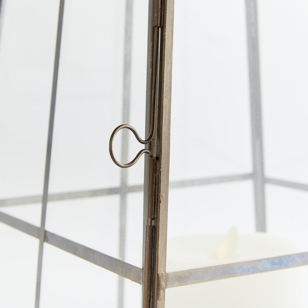 Napa Antique Brass DEXTER LANTERN LARGE