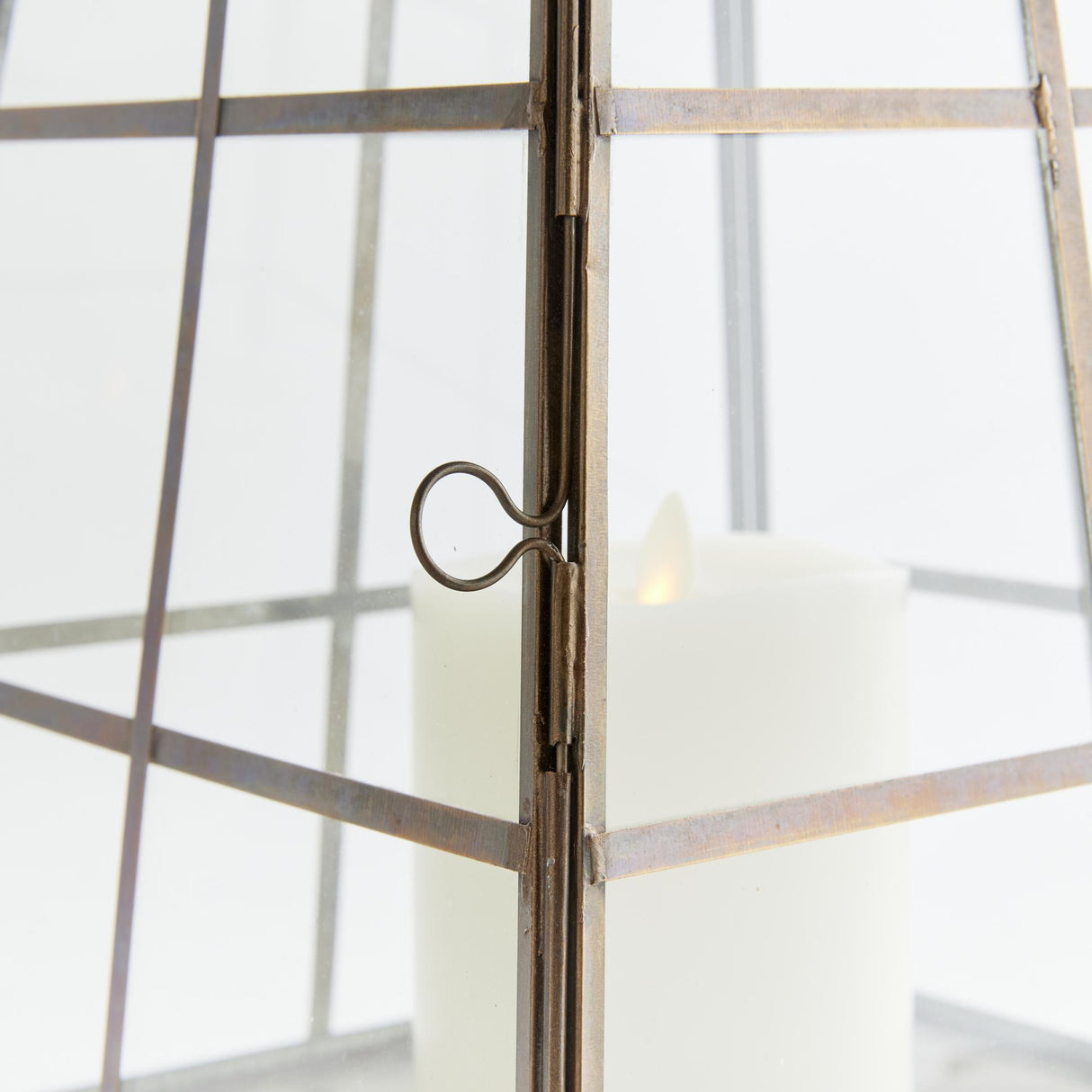 Napa Antique Brass DEXTER LANTERN SMALL