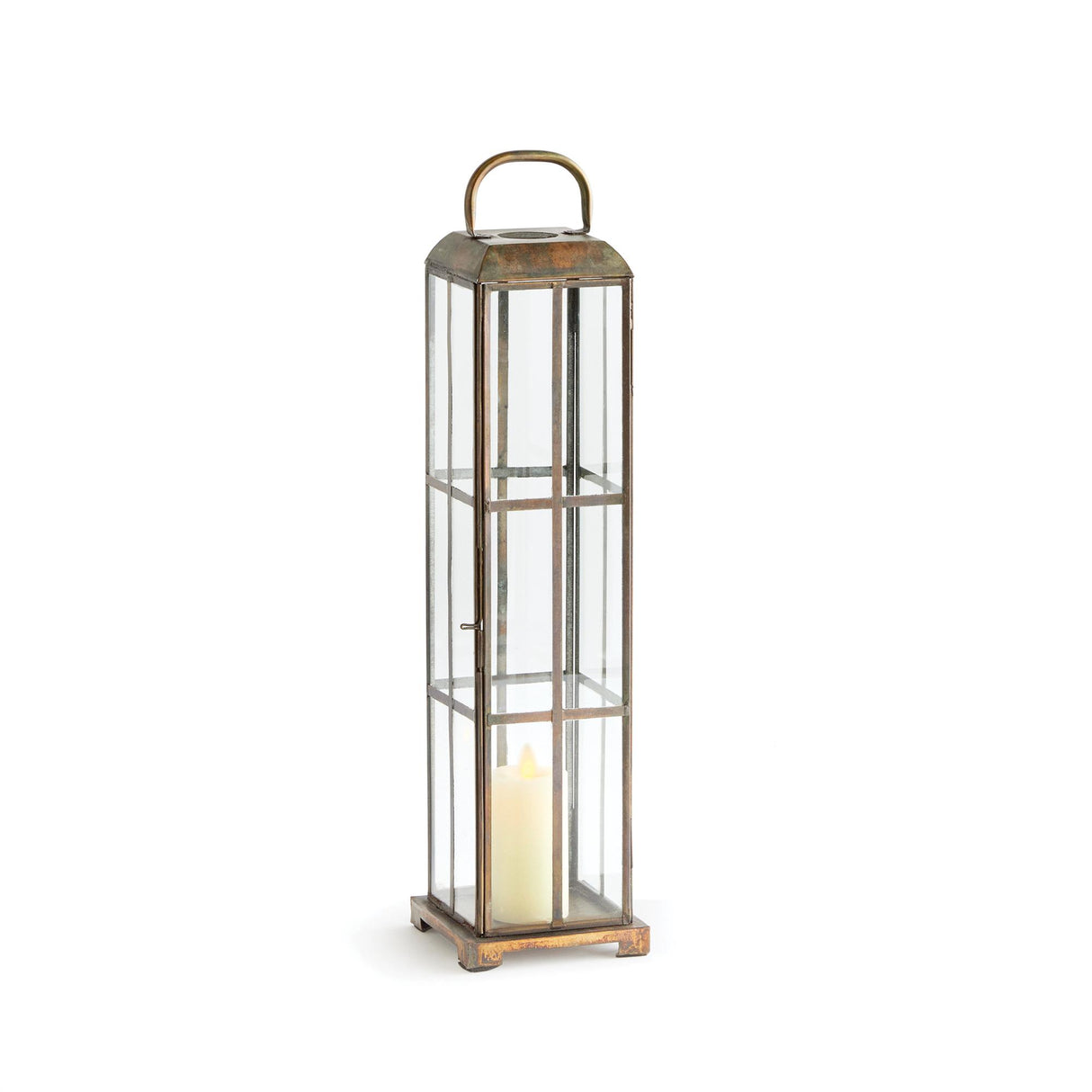 Napa Antique Brass BENSON LANTERN SMALL