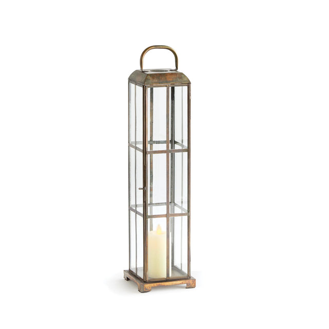 Napa Antique Brass BENSON LANTERN SMALL