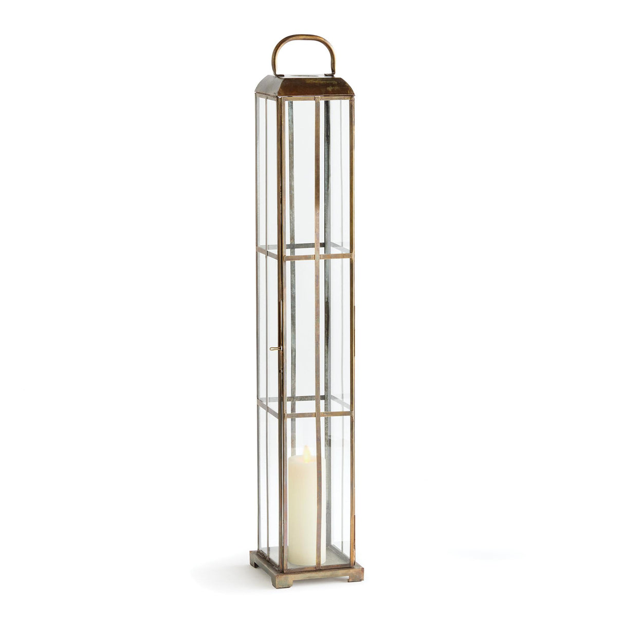 Napa Antique Brass BENSON LANTERN LARGE