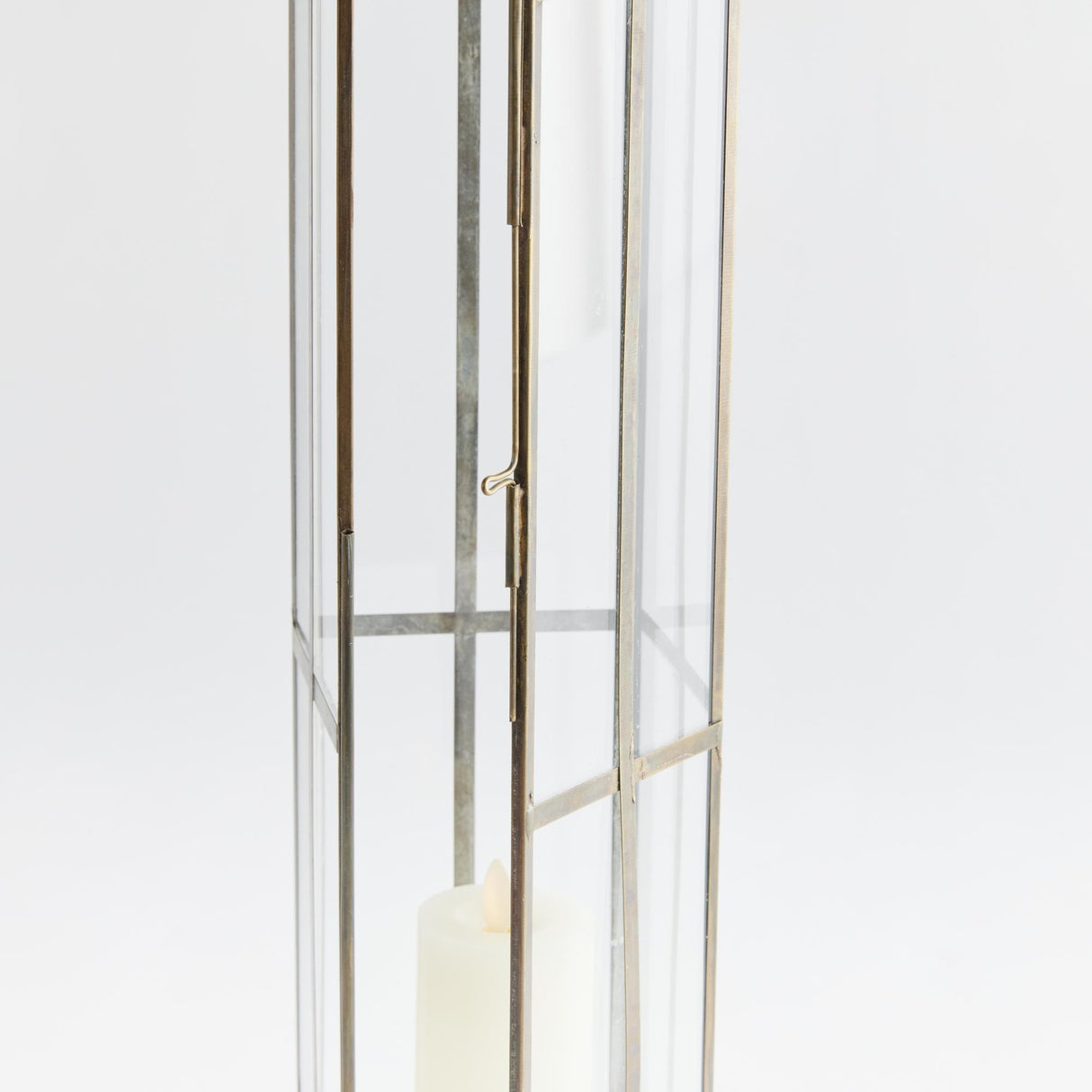 Napa Antique Brass BENSON LANTERN LARGE