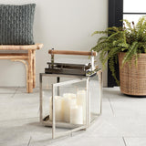 Napa Nickel ADWIN OUTDOOR LANTERN LARGE