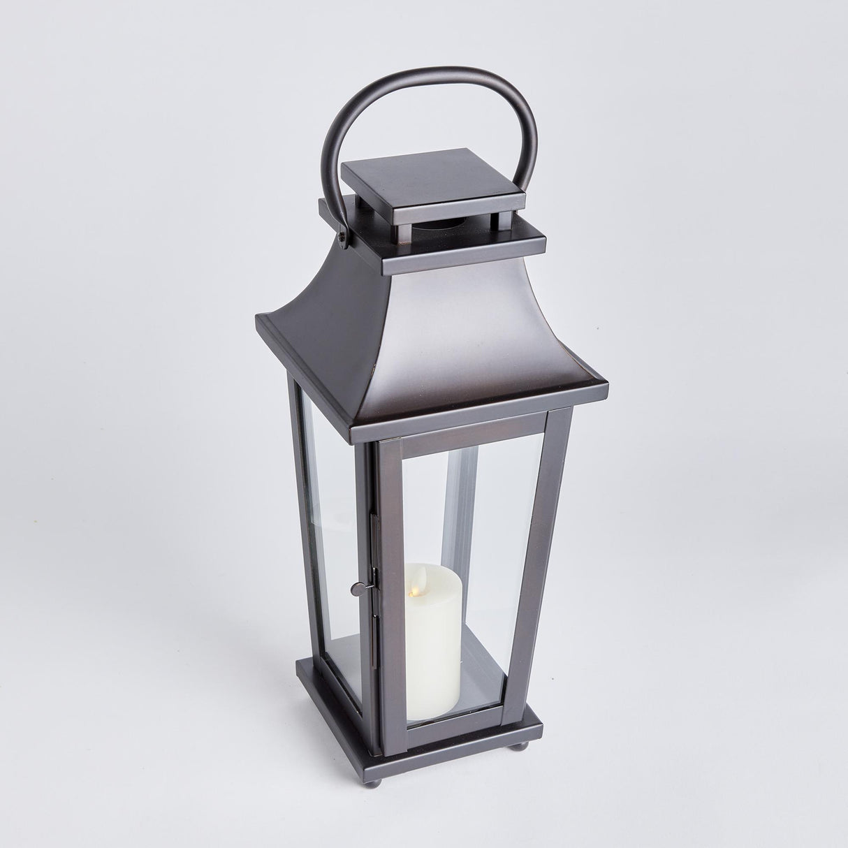 Napa Washed Bronze MAURICE OUTDOOR LANTERN SMALL