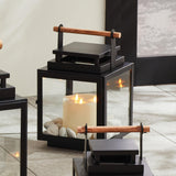 Napa Black ADWIN OUTDOOR LANTERN MEDIUM