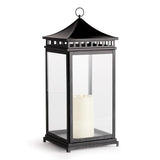 Napa Washed Black KITO OUTDOOR LANTERN LARGE