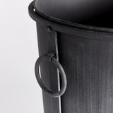 Napa Aged Zinc OBERON PLANTER MEDIUM