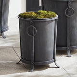 Napa Aged Zinc OBERON PLANTER SMALL