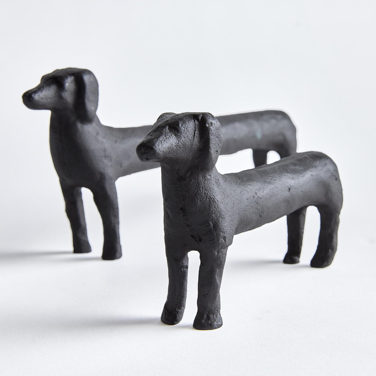 Napa Black/Bronze CONNLEY DOGS, SET OF 2