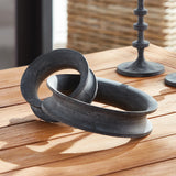 Napa Aged Zinc KULA SCULPTURE