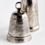 Napa Antique Silver LA TAVERNA GRANDE BELLS, SET OF 2