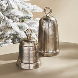 Napa Antique Silver LA TAVERNA GRANDE BELLS, SET OF 2
