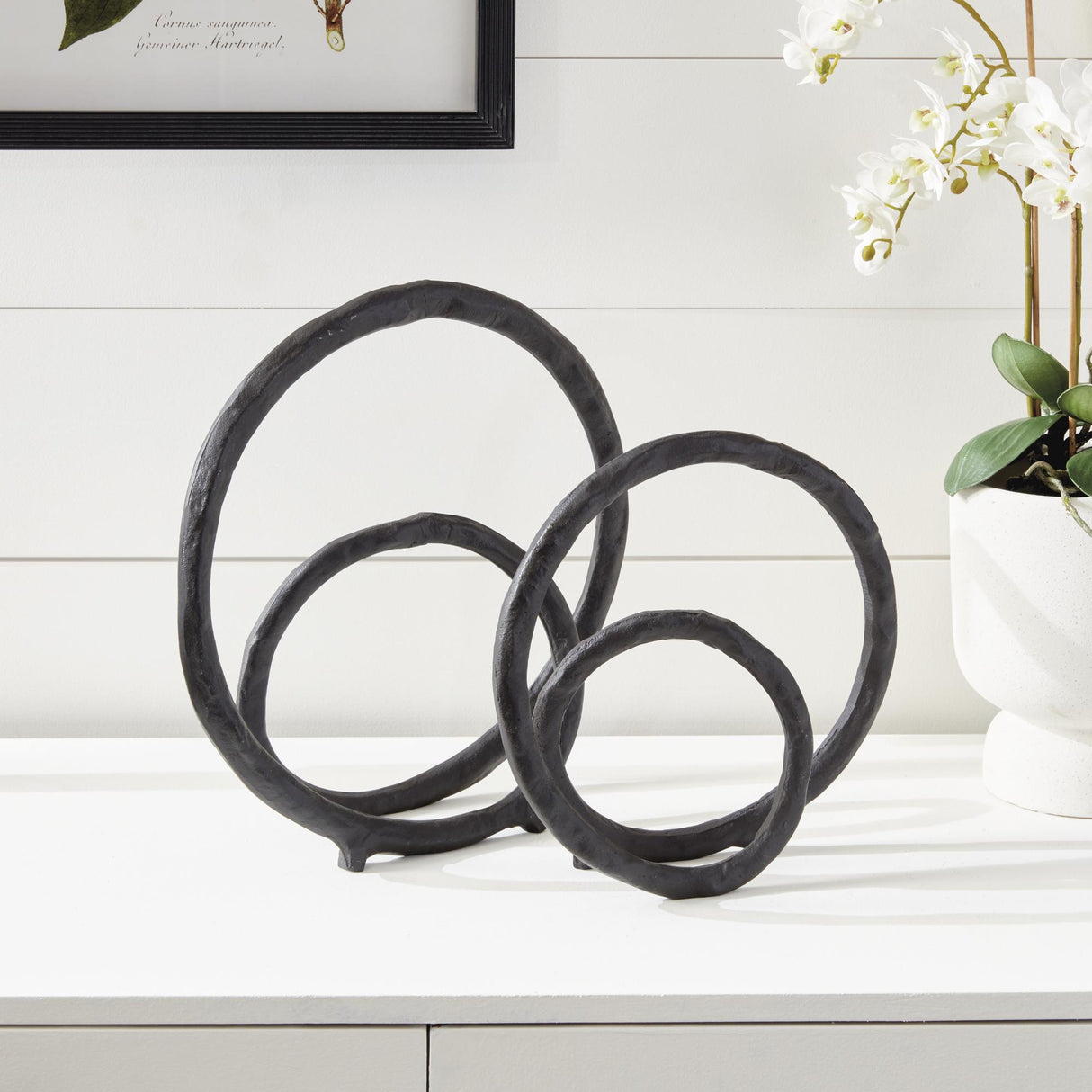 Napa Black/Bronze ELDON SCULPTURES, SET OF 2