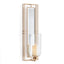 Napa Champagne Gold/Clear JEMMA WALL SCONCE