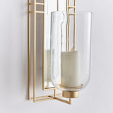 Napa Champagne Gold/Clear JEMMA WALL SCONCE