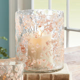 Napa Clear/Pink PETITE BLOSSOMS HURRICANE LARGE
