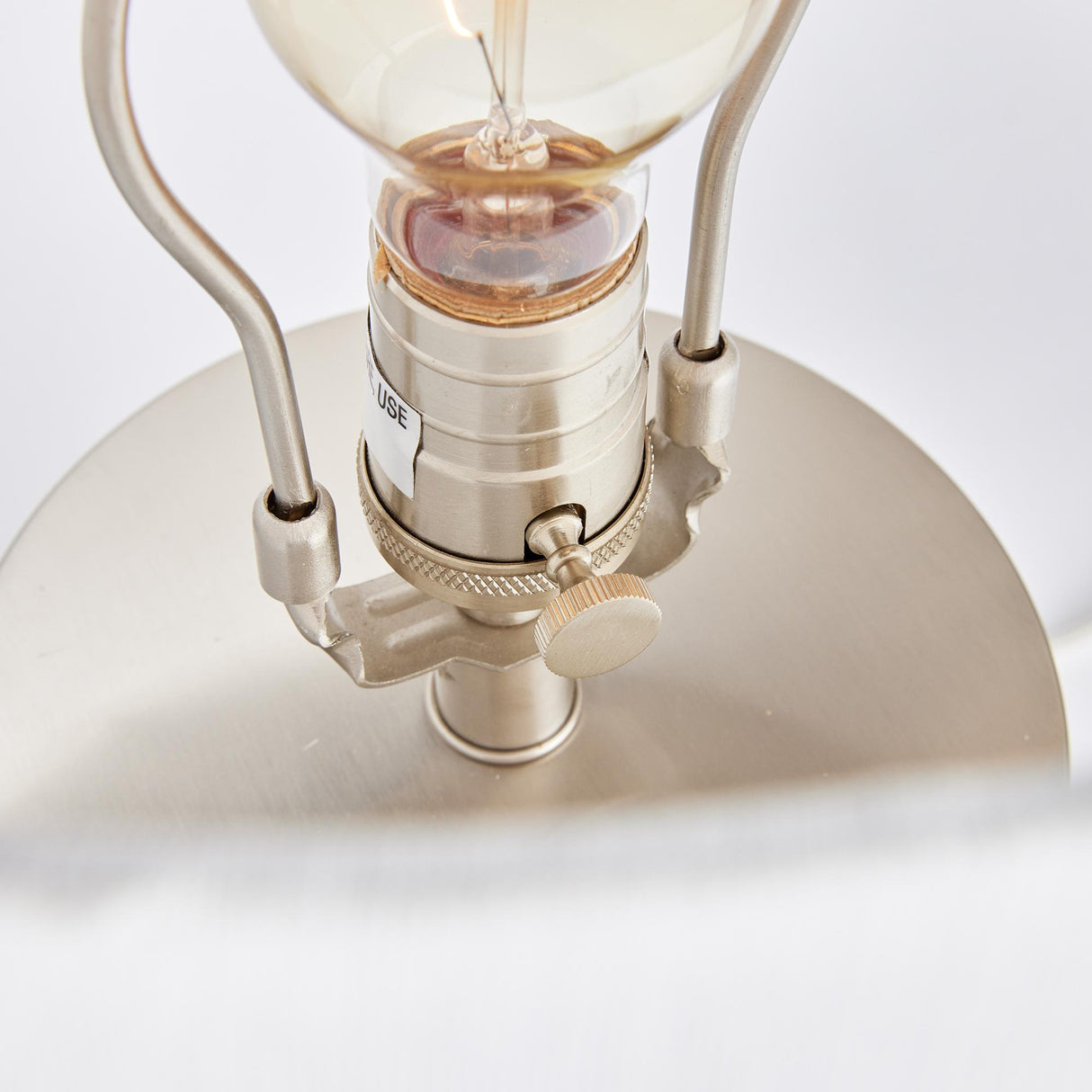 Napa Taupe/Clear NORMAN LAMP