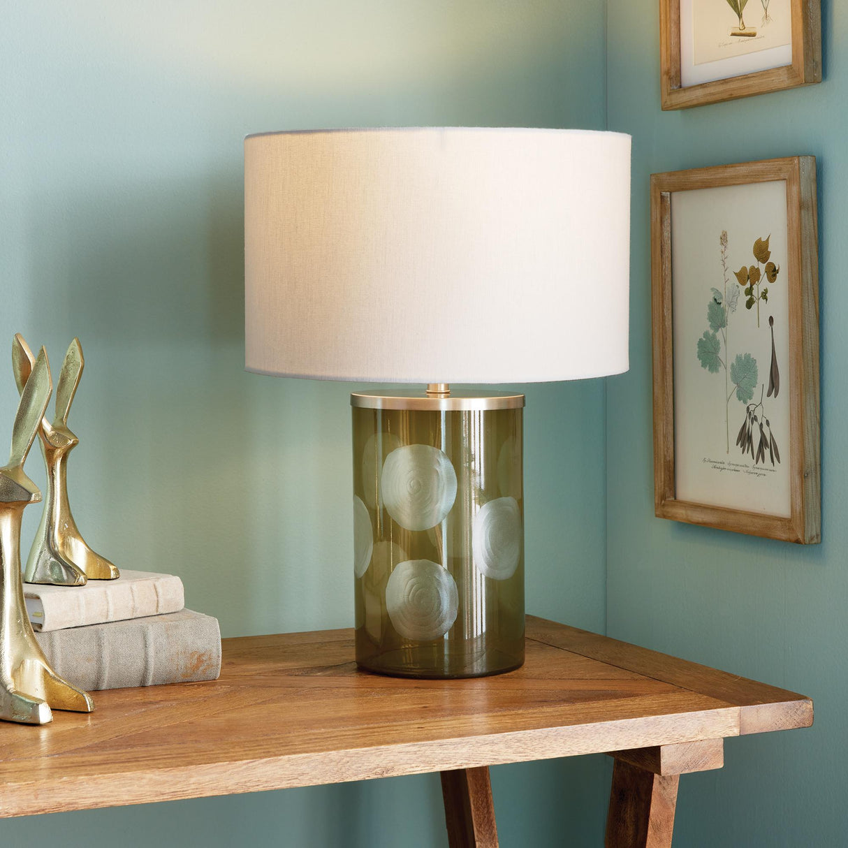 Napa Taupe/Clear NORMAN LAMP