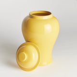 Napa Yellow KOA LIDDED GINGER JAR SMALL