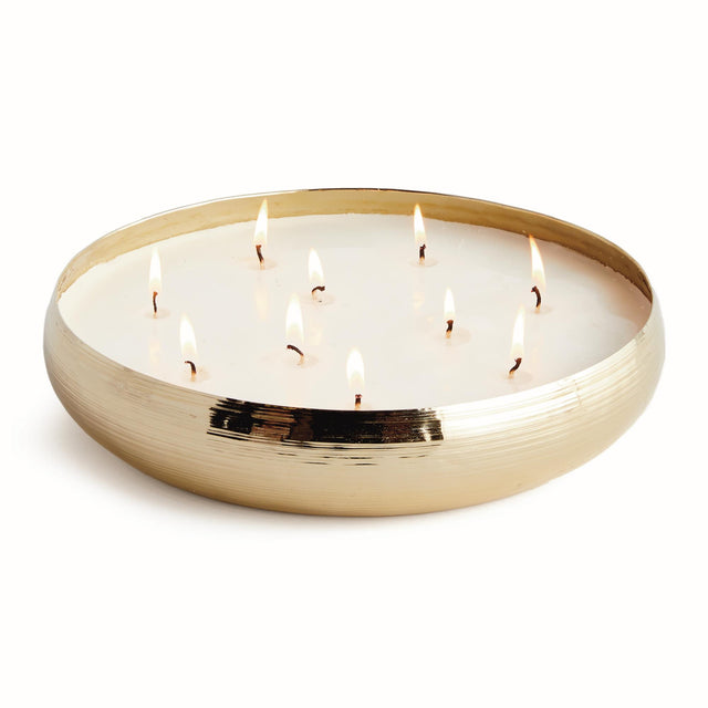 Napa Gold SANTAL OMBRE 10-WICK CANDLE TRAY