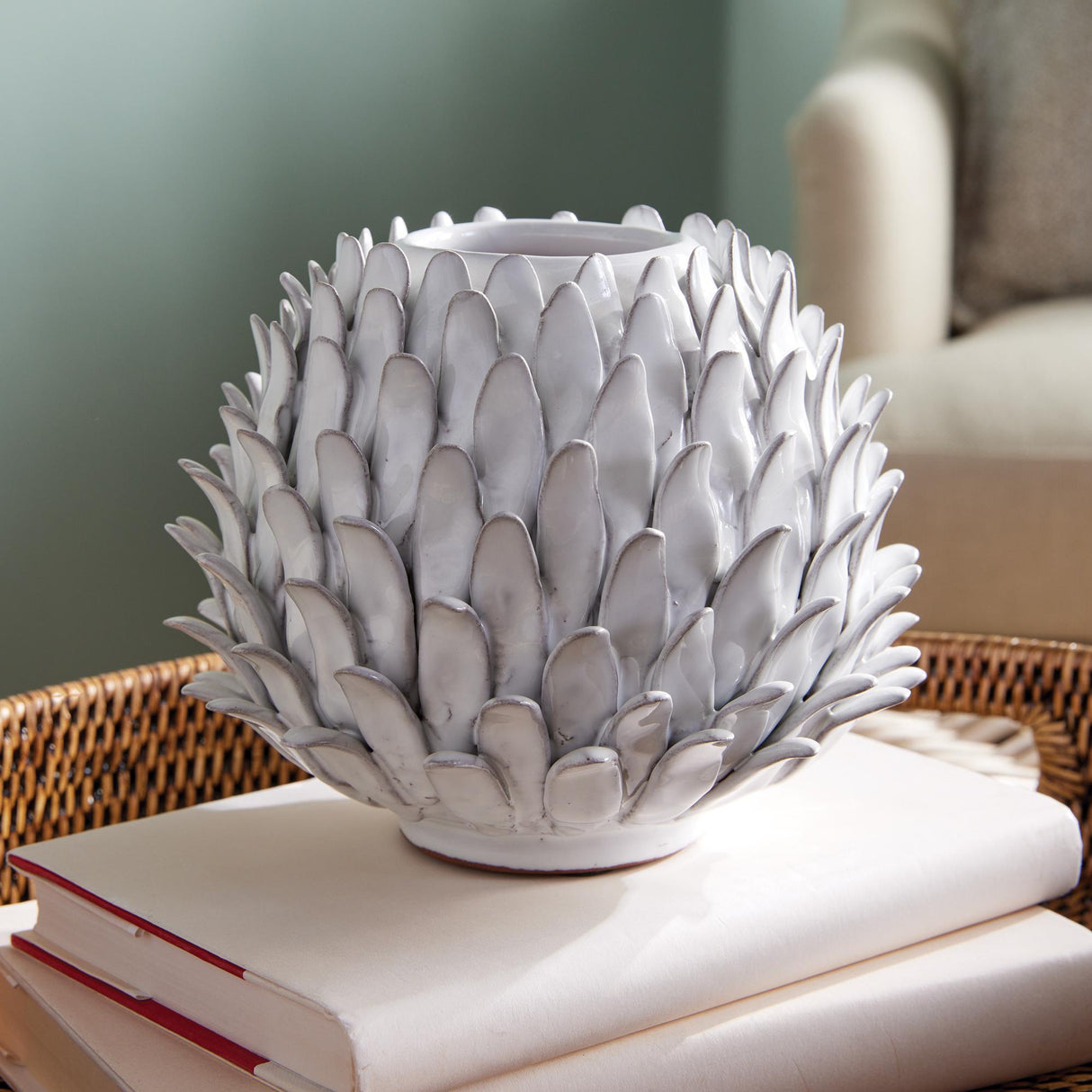 Napa White SERENA VASE SMALL