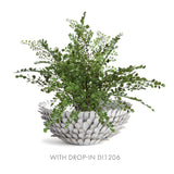 Napa White SERENA DECORATIVE BOWL
