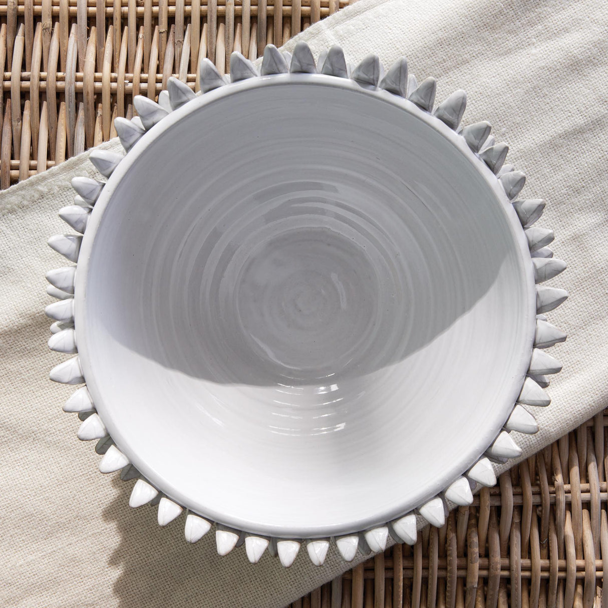 Napa White SERENA DECORATIVE BOWL