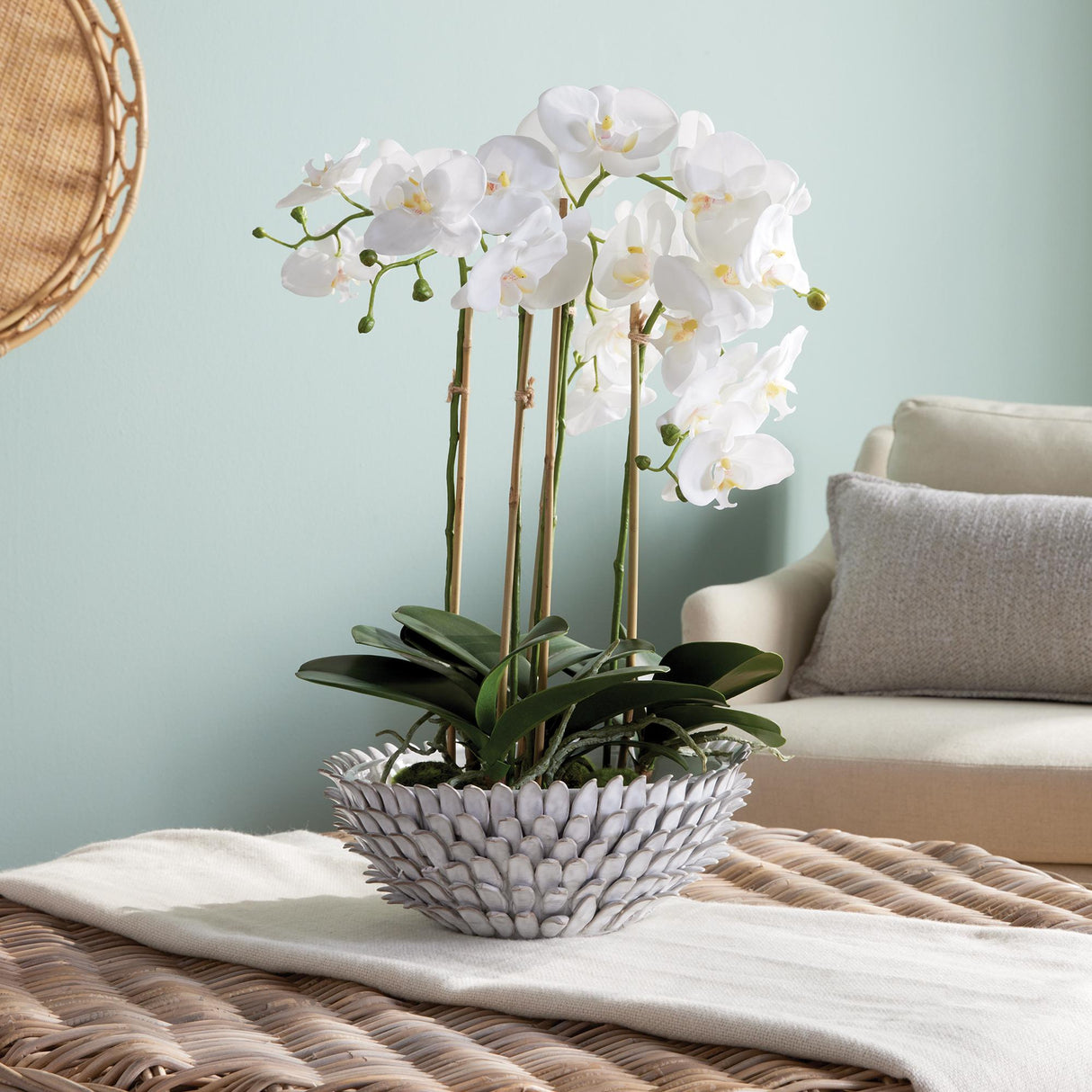 Napa White SERENA DECORATIVE BOWL